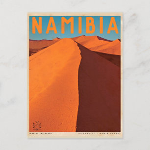 Vintage Namibia-Reisepostkarte Postkarte