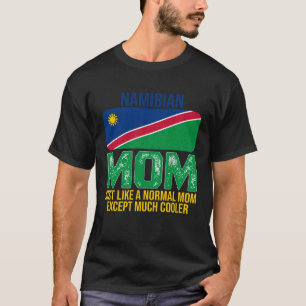 Vintage namibische Mutter Namibia-Flagge Muttertag T-Shirt