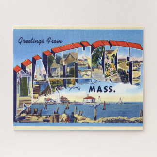 Vintage Nantucket MA 16x20 Puzzle