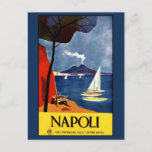 Vintage Napoli Postkarte<br><div class="desc">Using the "Customize it" function,  add your own text if you wish. See my store for more items with this print.</div>