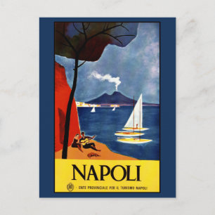 Vintage Napoli Postkarte