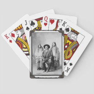 Vintage Native American Geronimo Spielkarten