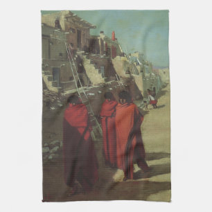 Vintage Native American, Hopi Pueblo von Louis Aki Geschirrtuch