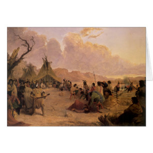 Vintage Native American, Medicine Dance von Eastma