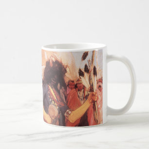 Vintage Native Americans Büffeltänzer von Cassidy Tasse