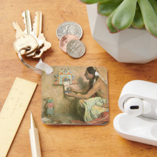 Vintage Native Americans, Hopi Katchina by Couse Schlüsselanhänger