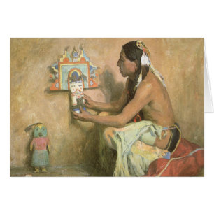 Vintage Native Americans, Hopi Katchina von Couse