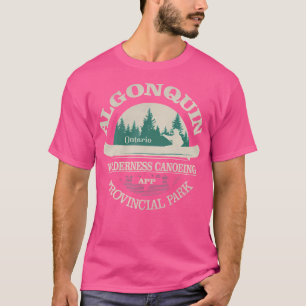 Vintage Natur Canoe Algonquin Provinzpark Riv T-Shirt