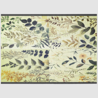 Vintage-Natur-Collage-Tissue-Papier von Elsie Lane Seidenpapier