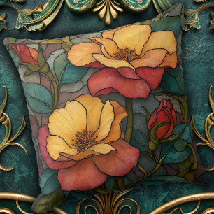 Vintage Natur neu interpretiert in Blumen Kissen