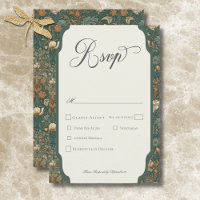 Vintage Natur William Morris Elegante Hochzeit