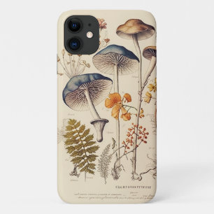 Vintage-Naturforscher-Pilz Case-Mate iPhone Hülle
