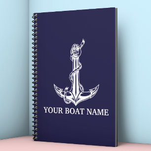 Vintage Nautical Anchor Rope Boat Name Planer