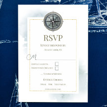 Vintage Nautical Compass-Hochzeit