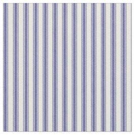Vintage Navy Blue Matress Ticking Stoff