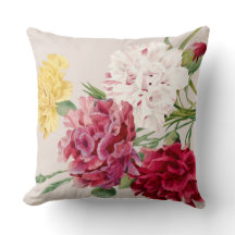 Vintage-Nelken-Blumenillustration