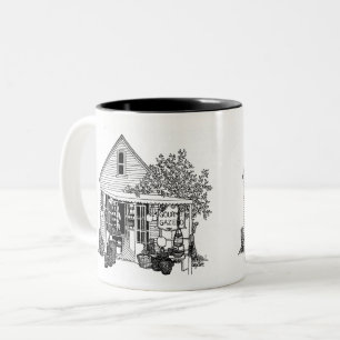 Vintage neue Hoffnung PA-Kaffee-Tasse Zweifarbige Tasse