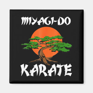Vintage Neues Miyagi-Do Karate Cooler Bonsai-Baum- Magnet