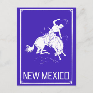 Vintage New Mexico Postkarte