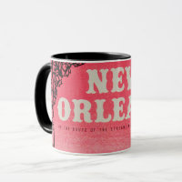 Vintage New Orleans Tasse