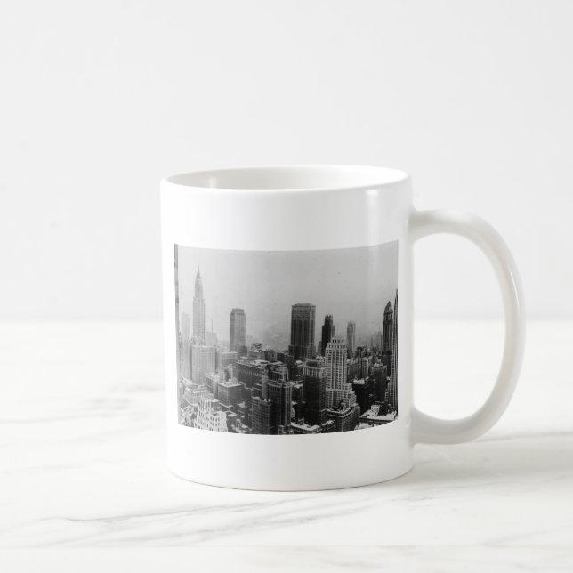 Vintage New York City Kaffeetasse (Rechts)