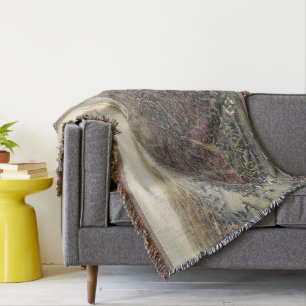 Vintage New York City, Manhattan, Brooklyn Bridge Decke