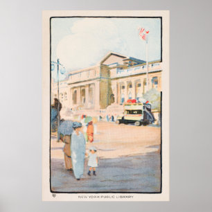 Vintage New York City Plakat