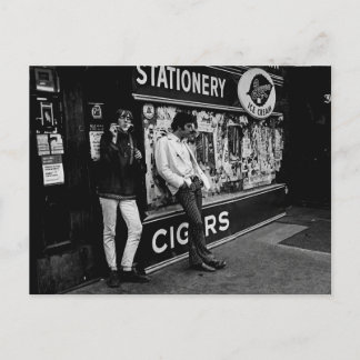 Vintage New York City St. Mark's Place Hippies Postkarte
