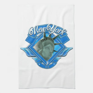 Vintage New York Liberty-Logo Geschirrtuch