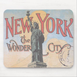Vintage New York Mauspad