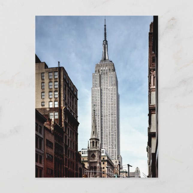 Vintage New York Postkarte (Vorderseite)