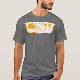 Vintage New York Schild Borough Park Brooklyn T-Shirt