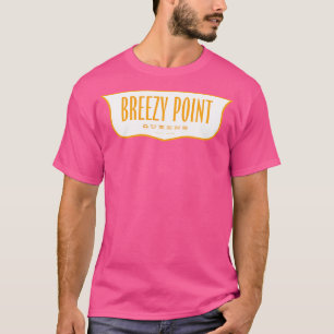 Vintage New York Shield Breezy Point Queens T-Shirt