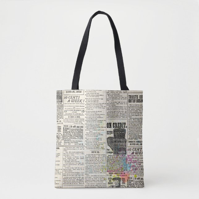 Vintage newspaper advertising (Vorderseite)