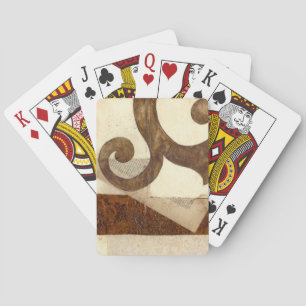 Vintage Newspaper Clipping Spielkarten