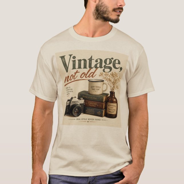 Vintage nicht alt T-Shirt (Vorderseite)