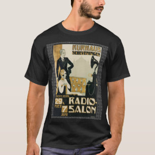 Vintage Niederlande 1920er Jahre Radio Salon T-Shirt