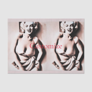 Vintage Niedliche Blonde Thunder_Cove Seidenpapier