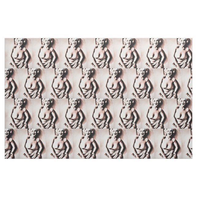 Vintage Niedliche Blonde Thunder_Cove Stoff (Fat Quarter (45,7 x 55,9 cm))