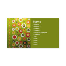 Vintage Niedliche Blume Power Retro-Hintergrund