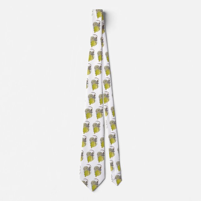 Vintage Niedliche Fantasy Butterfly Fairy mit Flüg Krawatte (Vorderseite)