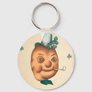 Vintage Niedliche Irish Potato St Patrick's Day Ca Schlüsselanhänger
