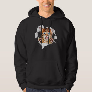 Vintage Niedliche Katze Feline Kitty Cat Lover Kit Hoodie