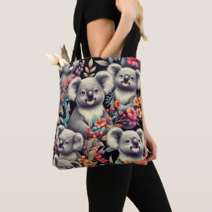 Vintage Niedliche Koala-Malerei