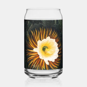 Vintage Night-Blowing Cereus Gothic-Kunst Dosenglas