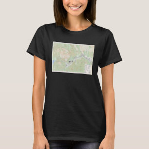 Vintage Nikko Japan Karte 1945 T-Shirt