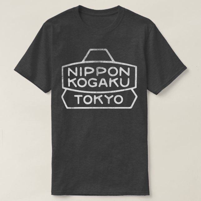 Vintage Nippon Kogaku Camera  T-Shirt (Design vorne)