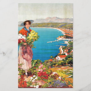 Vintage Nizza Reine Côte d'Azur Briefpapier