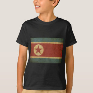 Vintage Nordkorea-Flagge T-Shirt