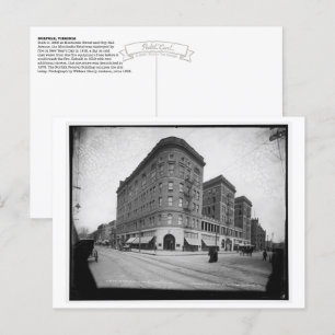 Vintage Norfolk, VA: Monticello Hotel (1902) Postkarte